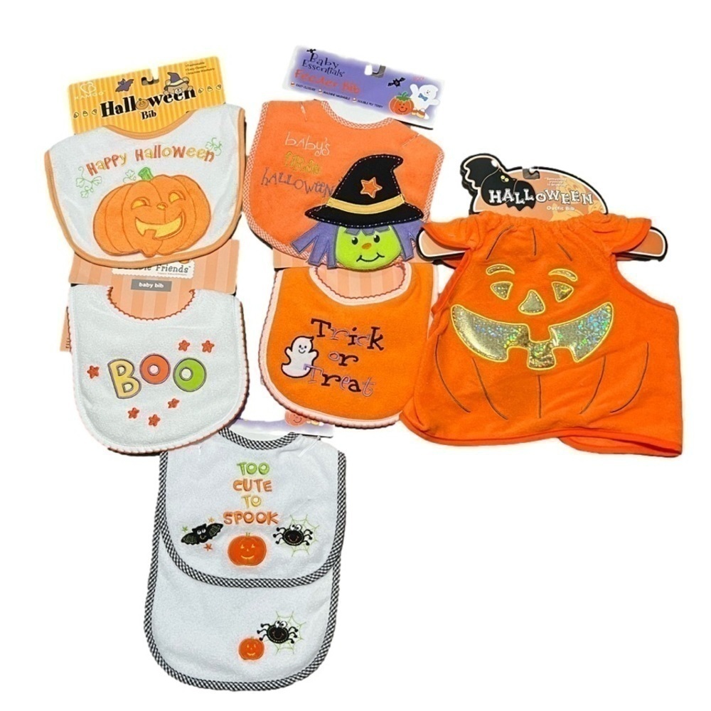 Halloween Baby Infant Bibs Various Styles